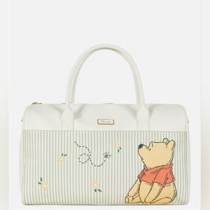 Primark White and Green Winnie the Pooh Travel Bag